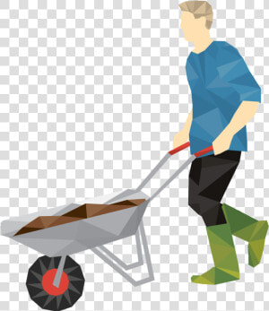 Wheelbarrow Png  Transparent Png