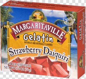 Margaritaville Strawberry Daiquiri Gelatin   Snack  HD Png Download