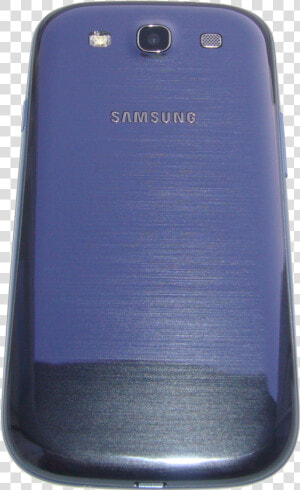 Samsung Galaxy S Iii Pebble Blue Back Tilted   Samsung Galaxy S Iii Pebble Blue  HD Png Download