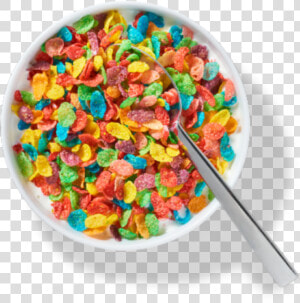  fruitypebbles  cereal  bowl  food  colorful   Fruity Pebbles Cereal Bowl  HD Png Download