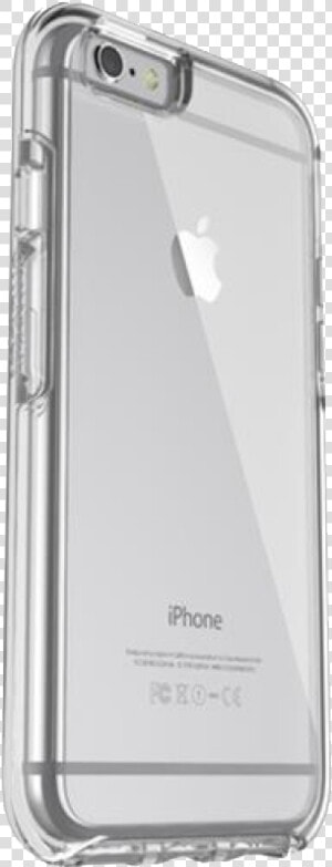 Otterbox Symmetry Case For Iphone 6   7  clear   Iphone 6s Clear Otterbox Case  HD Png Download