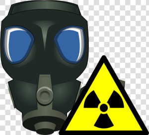 File   Mask radioactive   Svg   Gamma Rays Clipart   Gas Mask Clip Art  HD Png Download