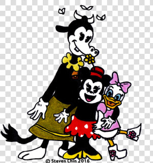 Clarabelle Cow Png Free Download   Minnie Mouse Daisy Duck Clarabelle Cow  Transparent Png