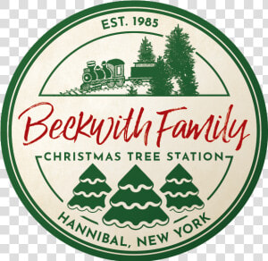 Beckwith Christmas Tree Station In Hannibal  New York   Label  HD Png Download