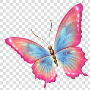 Pink Butterfly Transparent Image   Watercolor Butterfly Clip Art  HD Png Download