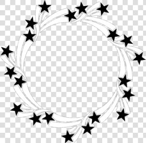  stars  border  frame  sparkle   Stars Clipart Black And White Border  HD Png Download