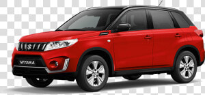 Suzuki vitara bright Red With Cosmic Black Pearl Metallic   Suzuki Vitara Black 2019  HD Png Download