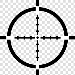 Reticle Computer Icons Telescopic Sight Clip Art   Transparent Background Crosshair Png Transparent  Png Download