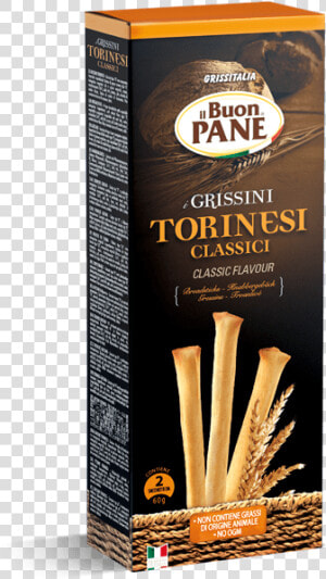 Buon Pane Sesame Grissini Breadsticks 120gr  HD Png Download