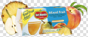 Mixed Fruit  Fruit Cup® Snacks   Del Monte Fruit Cup Snacks In 100  Juice  HD Png Download