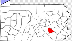 Map Of Pennsylvania  HD Png Download