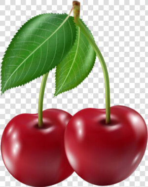 Imagem De Frutas   Free Cherry Clip Art  HD Png Download