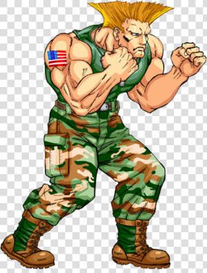 Guile Street Fighter Game   Png Download  Transparent Png