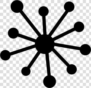 Transparent Networking Icon Png   Iot Icon Png Black  Png Download