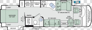 Floor Plan Recliner Png   Recreational Vehicle  Transparent Png