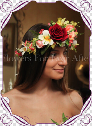 Silk Artificial Flower Crown Halo   Wedding Protea Boutonniere  HD Png Download