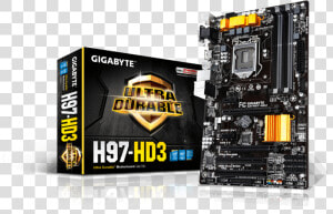 Gigabyte Motherboard H97 Hd3  HD Png Download