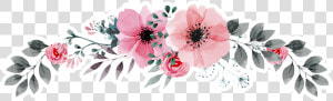 Topo Para De Bolo Floral  HD Png Download