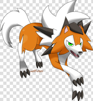 Pokemon Lycanroc  HD Png Download