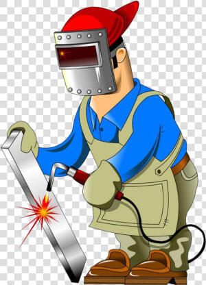 Man Welder Png Free Download   Welder Clipart Png  Transparent Png