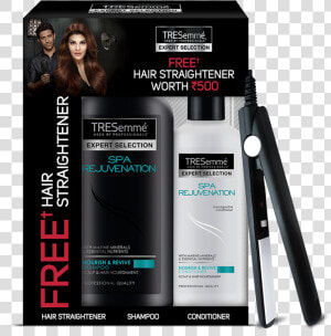 Tresemme Shampoo With Free Hair Straightener And Curler  HD Png Download