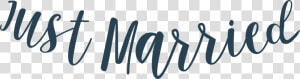 Just Married Banner   Just Married Banner Transparent  HD Png Download