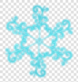 ❄  snowflake  snowflakes  snow  neon  glow  light  neoneffect   Needlework  HD Png Download