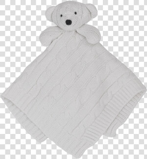 White teddy Toy blanket   Teddy Bear  HD Png Download