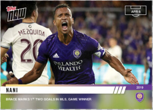 Mls Topps Now® Card   Nani Orlando City  HD Png Download