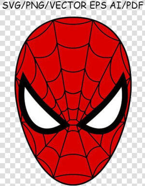 Spiderman Clipart Mask Dxf Vector Cut File Cricut History   Spider Man Face Png  Transparent Png