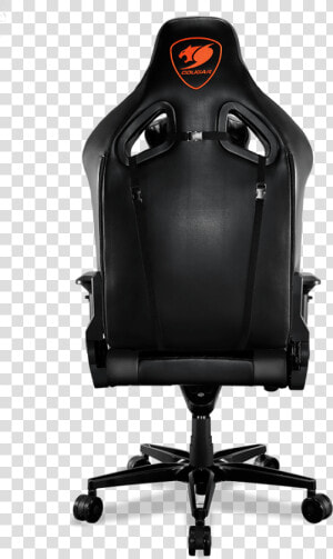 Armor Titan Gaming Chair Facing Away   Cougar Armor Titan Gaming Chair Black  HD Png Download