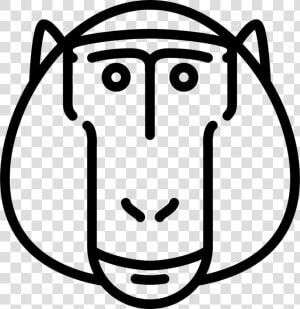 Baboon Head   Baboons  HD Png Download