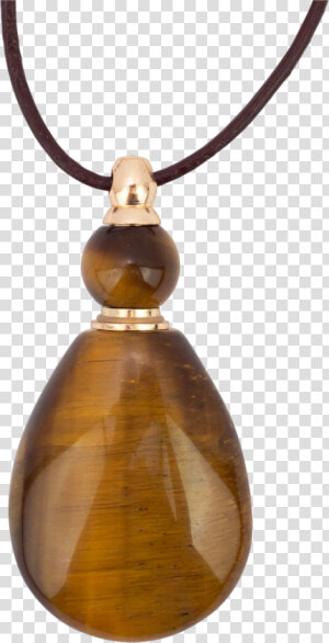  zengo Tigers Eye Natural Stone Vial Necklace   Locket  HD Png Download