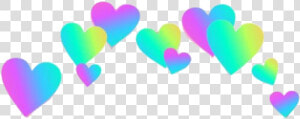  kawaii  stickers  cute  sticker  chibi  adorable  png   Rainbow Heart Emoji Transparent  Png Download