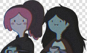  bubbline  marceline  bubblegum  princessbubblegum   Adventure Time Marceline Pp  HD Png Download