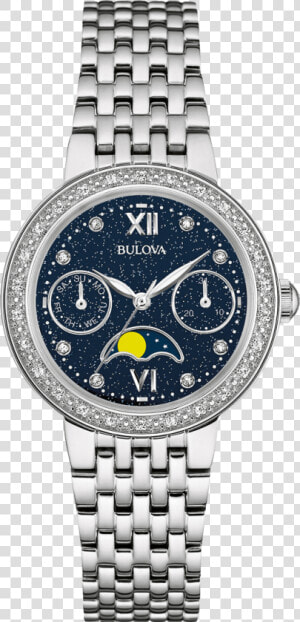 Bulova Moon Watch For Women  HD Png Download