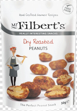 Mr Filbert S Dry Roasted Peanuts 50g Data Rimg   Mr Filberts Nuts  HD Png Download