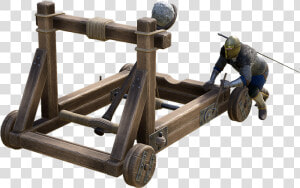 Cutout catapult  HD Png Download