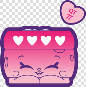 Cutie Compact A Common   Shopkins Wild Style Heart  HD Png Download