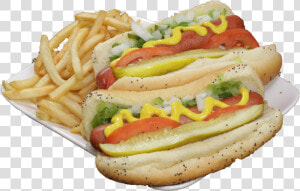 Chicago style Hot Dog  HD Png Download