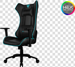 Chair Thunder X3 Rc3 Hex Black Cyan  HD Png Download