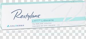 Restylane® Lyft Lidocaine 1ml   Display Device  HD Png Download