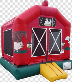 Barn Bounce House Bounce House   Inflatable  HD Png Download