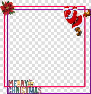  geometric  square  christmas  neon  border  frame   Square Christmas Frame Png  Transparent Png