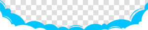 Vector Cartoon Blue Clouds Border Material 3174 917   Vector Cloud Cartoon Png  Transparent Png