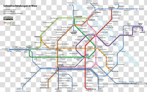 Largemap S Wien 300   S Bahn Plan Wien  HD Png Download