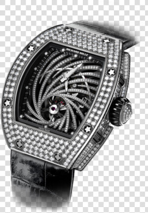 Richard Mille Tourbillon Diamond Twister  HD Png Download