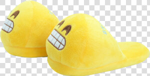 Emoji Slippers   Grinning   Emoji Slippers Png  Transparent Png