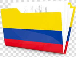 Download Flag Icon Of Colombia At Png Format   Colombia Folder Icon  Transparent Png