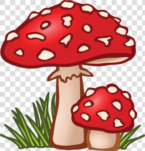 Free Clipart Of Mushrooms   Mushroom Clipart  HD Png Download